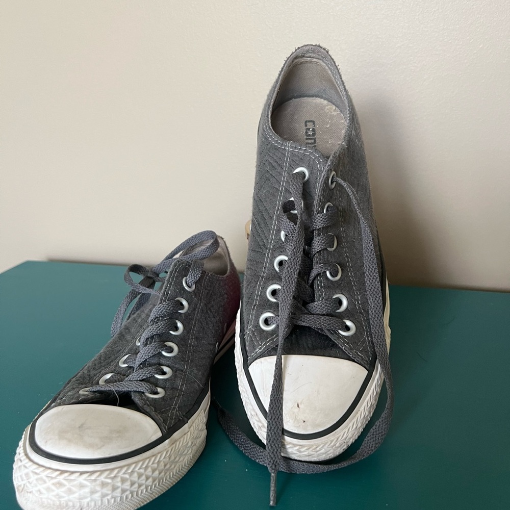 Converse Charcoal High-Top Sneakers